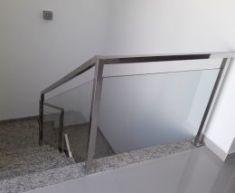 Corrimão Guarda Corpo Aço Inox